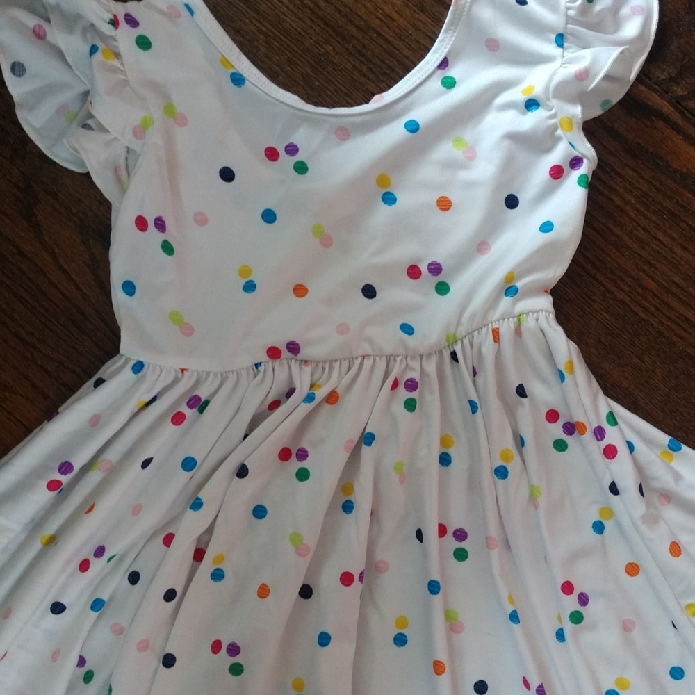 Dot dot smile empire dress